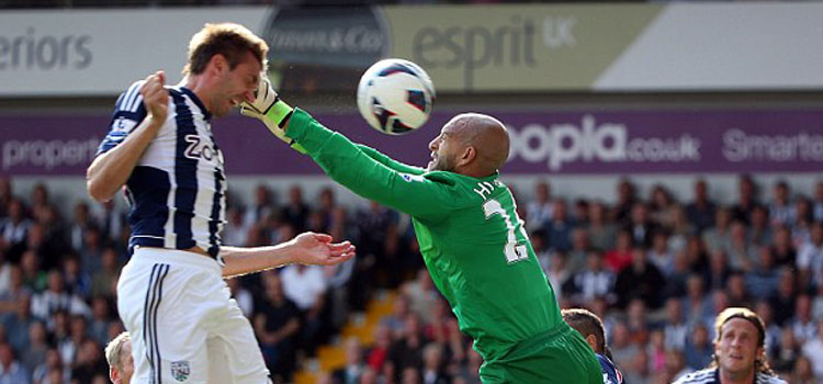 West Bromwich Albion 2 Everton&nbsp;0