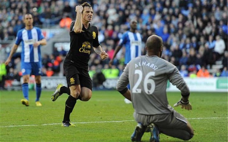 Wigan Athletic 2 Everton 2