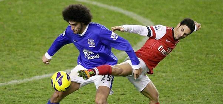 Everton 1 Arsenal&nbsp;1